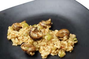 Arroz con caracoles de La Vieja caldera en las jornadas del arroz
